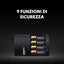 CARICABATTERIE DURACELL VALUE CHARGER CEF14 - RICARICA IN 4 ORE - INCLUSE 2 BATTERIE RICARICABILI AA e 2 AAA