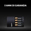 CARICABATTERIE DURACELL VALUE CHARGER CEF14 - RICARICA IN 4 ORE - INCLUSE 2 BATTERIE RICARICABILI AA e 2 AAA