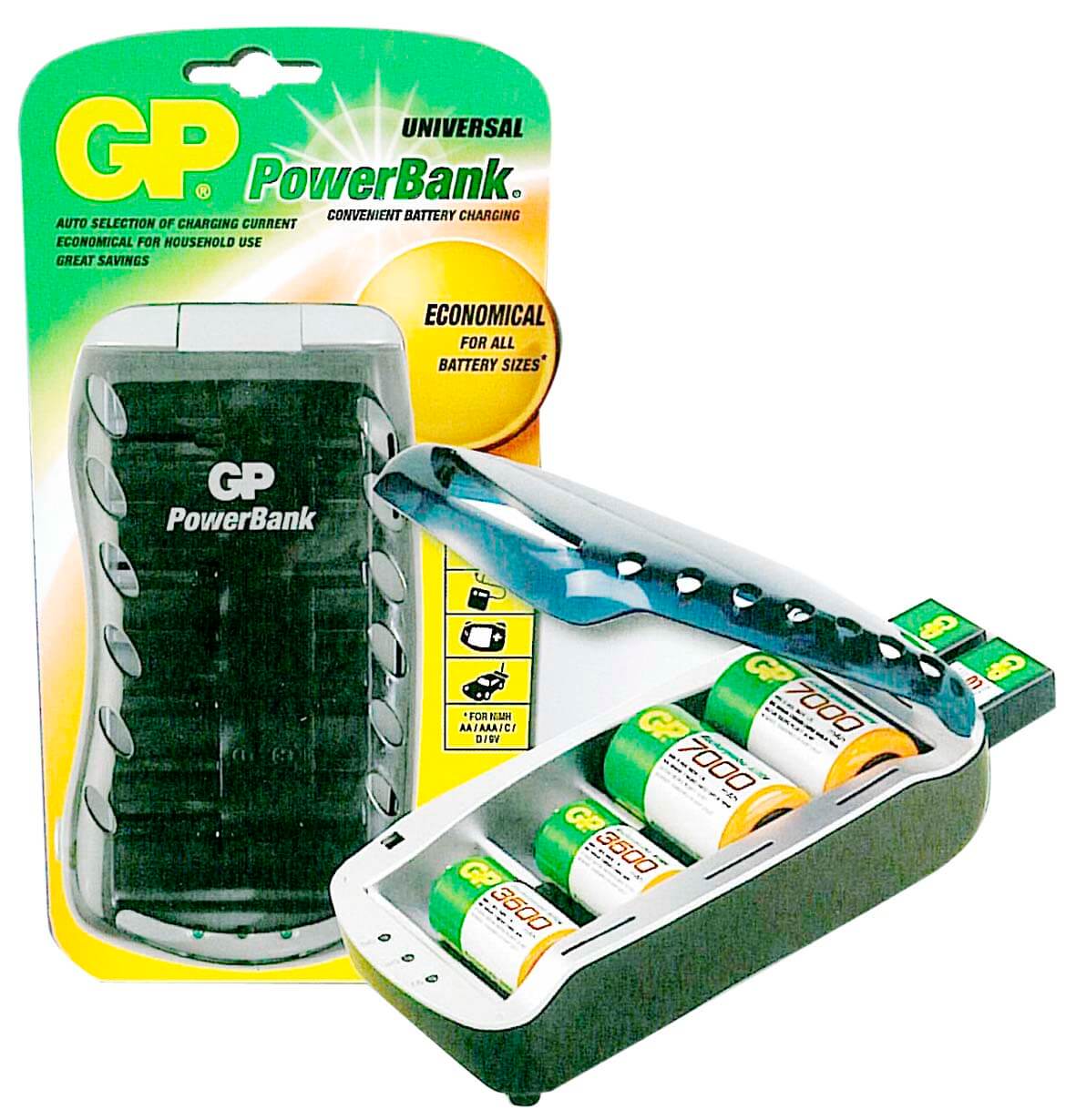 GP CARICABATTERIE UNIVERSALE