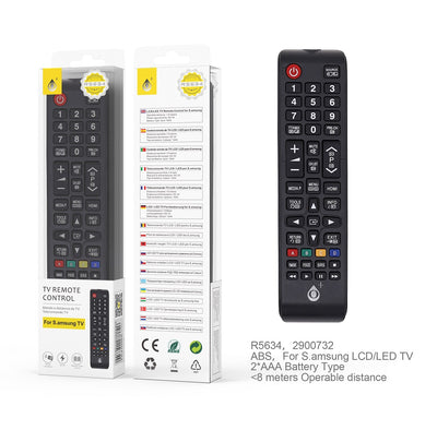TELECOMANDO TV UNIVERSALE PER SAMSUNG NERO - R5634