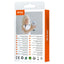 MOVTEK MINI MICROFONO LAVALIER WIRELESS NERO CON CONNETTORE LIGHTNING - TR9207