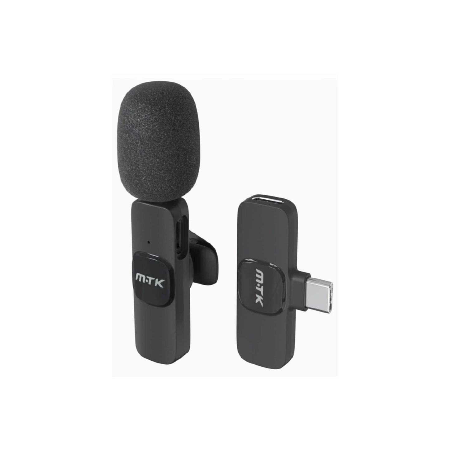 MOVTEK MINI MICROFONO LAVALIER WIRELESS NERO CON CONNETTORE TYPE C - TR9206