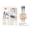 MOVETEK One Plus Cavo Dati da USB a Lightning 1 Metro Nero - TB1223