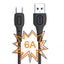 MOVETEK CAVO DATI 1 m TYPE-C NERO 6A - 66 Watt - TB1291