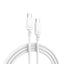 MOVTEK CAVO DATI TYPE-C to TYPE-C BIANCO 1,5 m DA100W RICARICA RAPIDA E CHIP E-MARKET IC - TB1515
