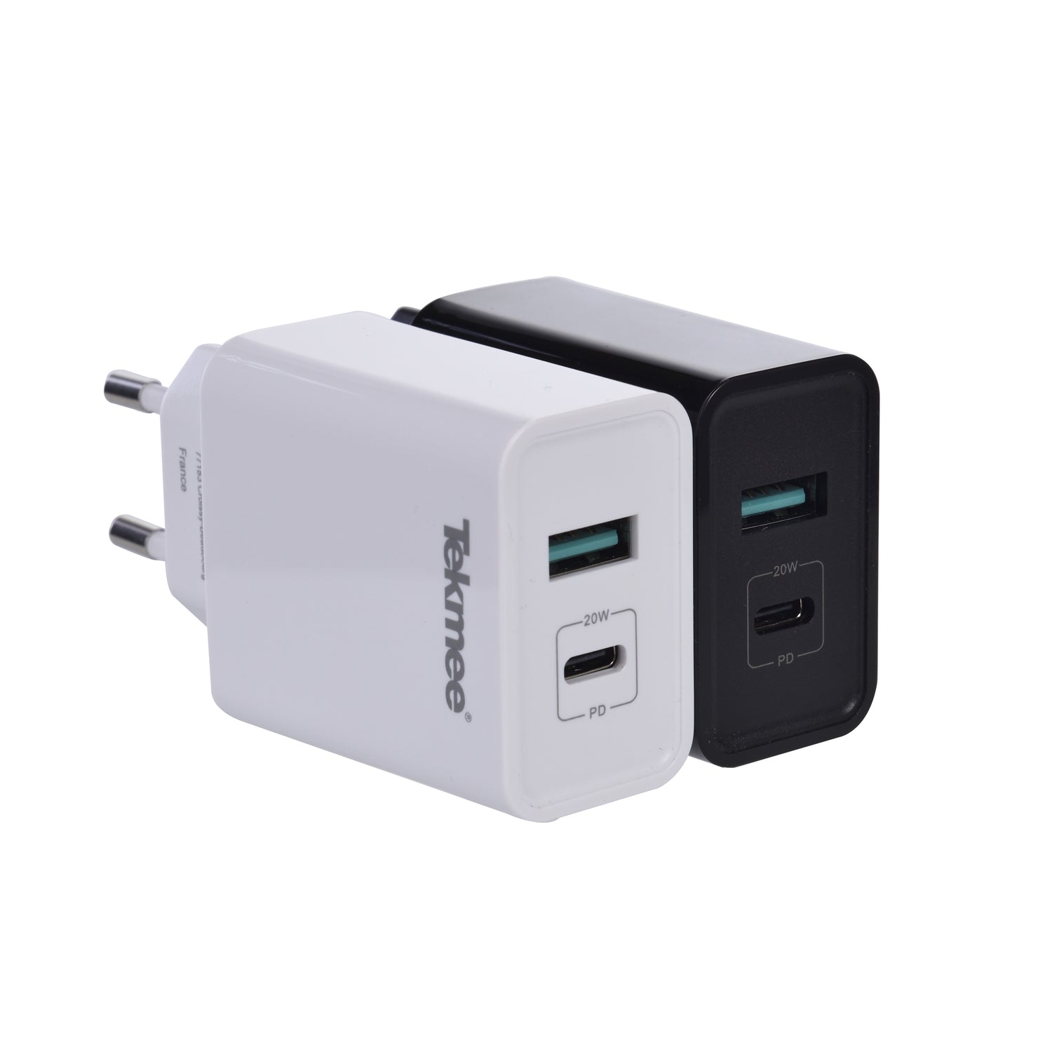 Tekmee caricatore muro 20W USB Type-C Fast Charging PD QC 20W 3A