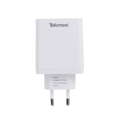 TEKMEE CARICATORE DA MURO FAST CHARGER 65W BIANCO - 40430136