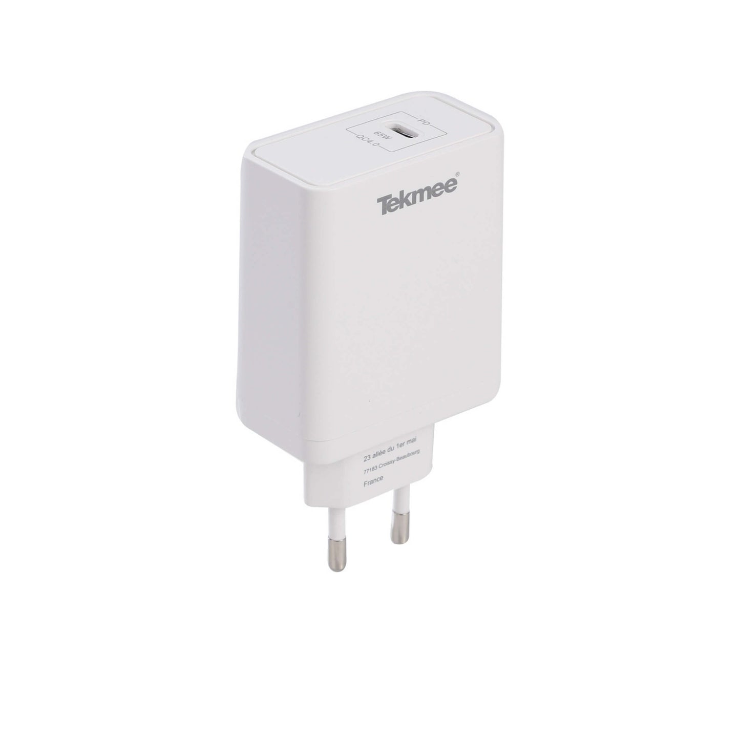 TEKMEE CARICATORE DA MURO FAST CHARGER 65W BIANCO - 40430136
