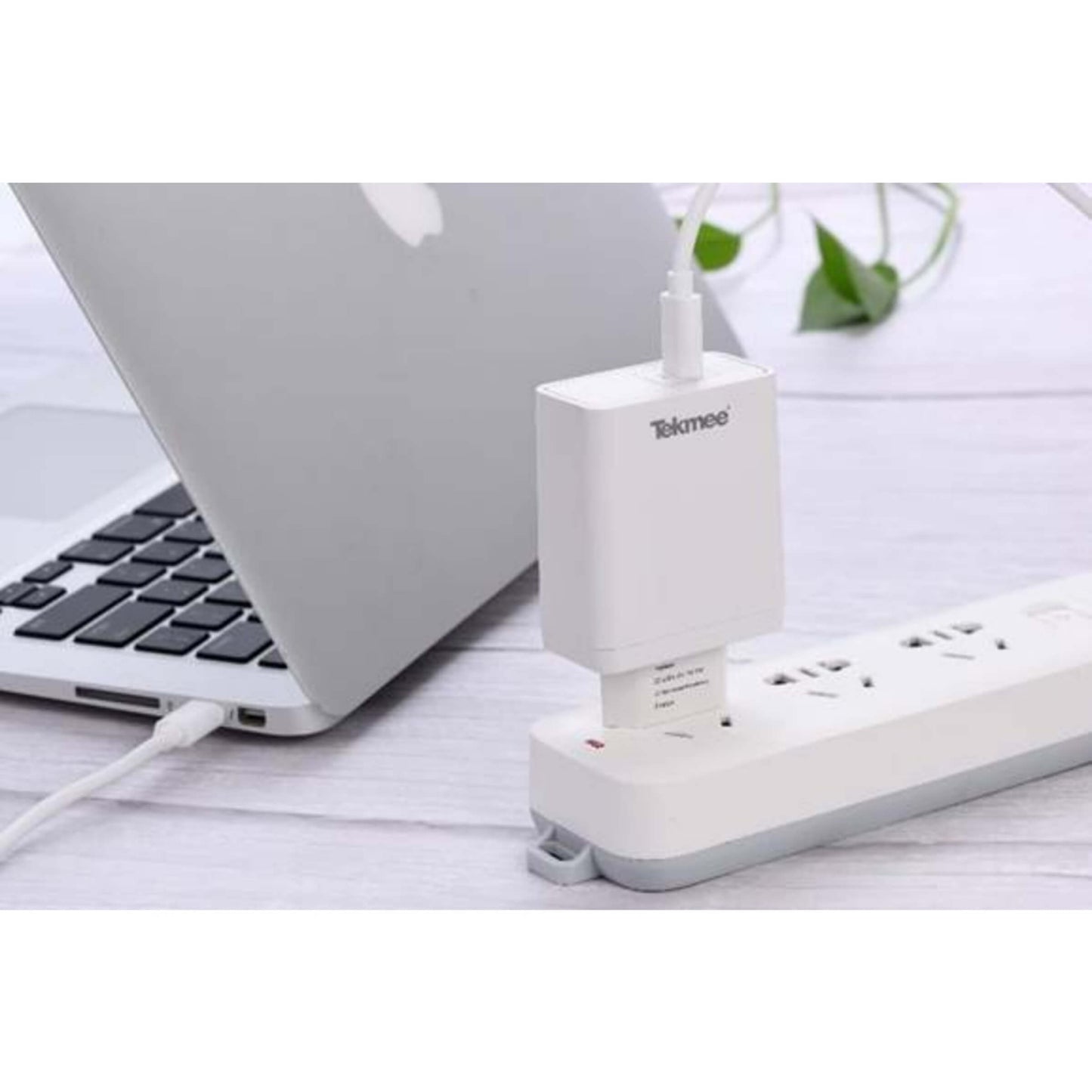 TEKMEE CARICATORE DA MURO FAST CHARGER 65W BIANCO - 40430136