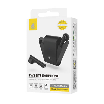 ONE PLUS AURICOLARI NERI TWS PURSE TOUCH Cuffie Bluetooth 5.0 - NC3159