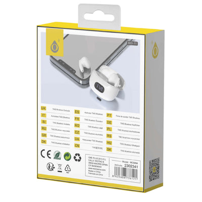 ONE PLUS AURICOLARI EARBUDS BIANCI TWS BLUETOOZ 5.3  - NC3234