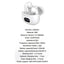 ONE PLUS AURICOLARI EARBUDS BIANCI TWS BLUETOOZ 5.3  - NC3234