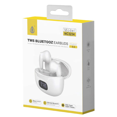 ONE PLUS AURICOLARI EARBUDS BIANCI TWS BLUETOOZ 5.3  - NC3234