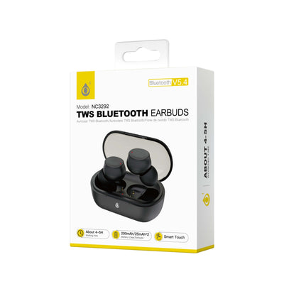ONE PLUS AURICOLARI EARBUDS NERI TWS BLUETOOTH 5.4  - NC3292