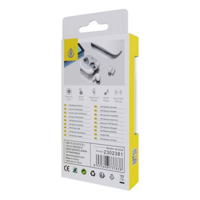ONE PLUS AURICOLARI EARBUDS BIANCHI TWS BLUETOOZ 5.3  - NC3238