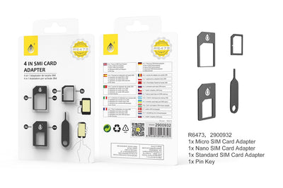 KIT ADATTATORI SCHEDE SIM - R6473