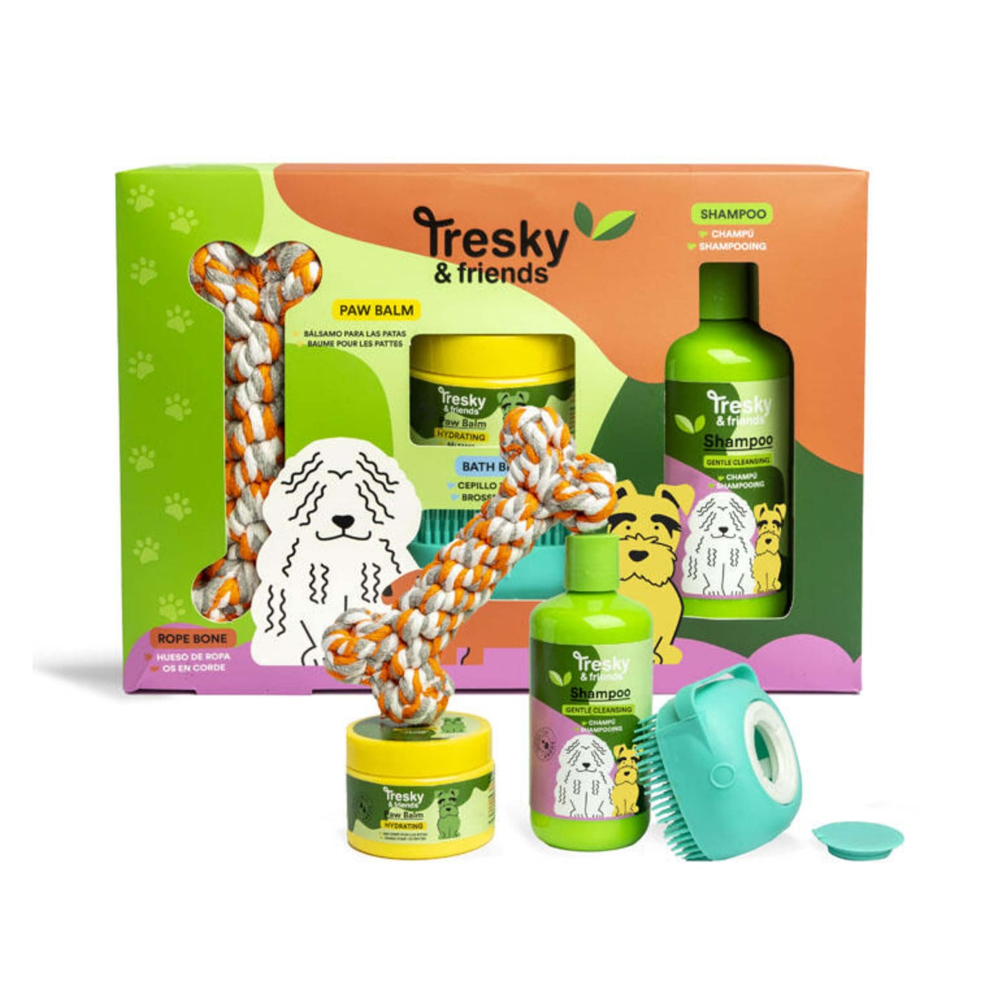 TRESKY & FRIENDS WELLNESS SET DA 4 PEZZI - 68149 - shop_name