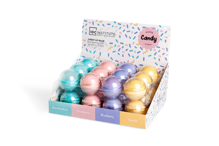 IDC INSTITUTE CANDY SWEET LIP BALM (24PZ) 30133