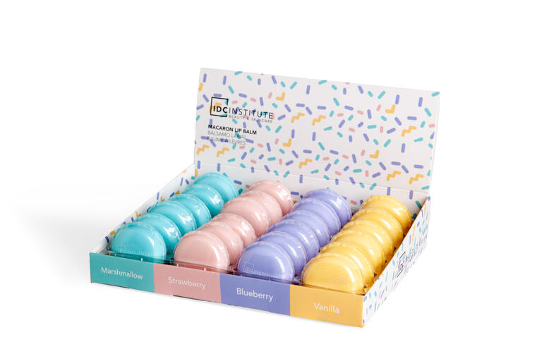 IDC INSTITUTE CANDY MACARON LIP BALM (24PZ) 11400