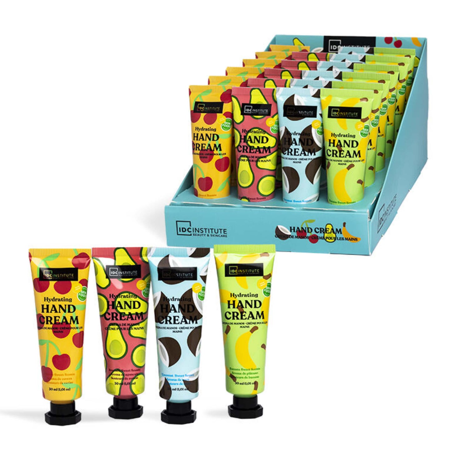 IDC Institute Espositore Skin Food Crema Mani Profumi Assortiti 30ml (24PZ) 42152