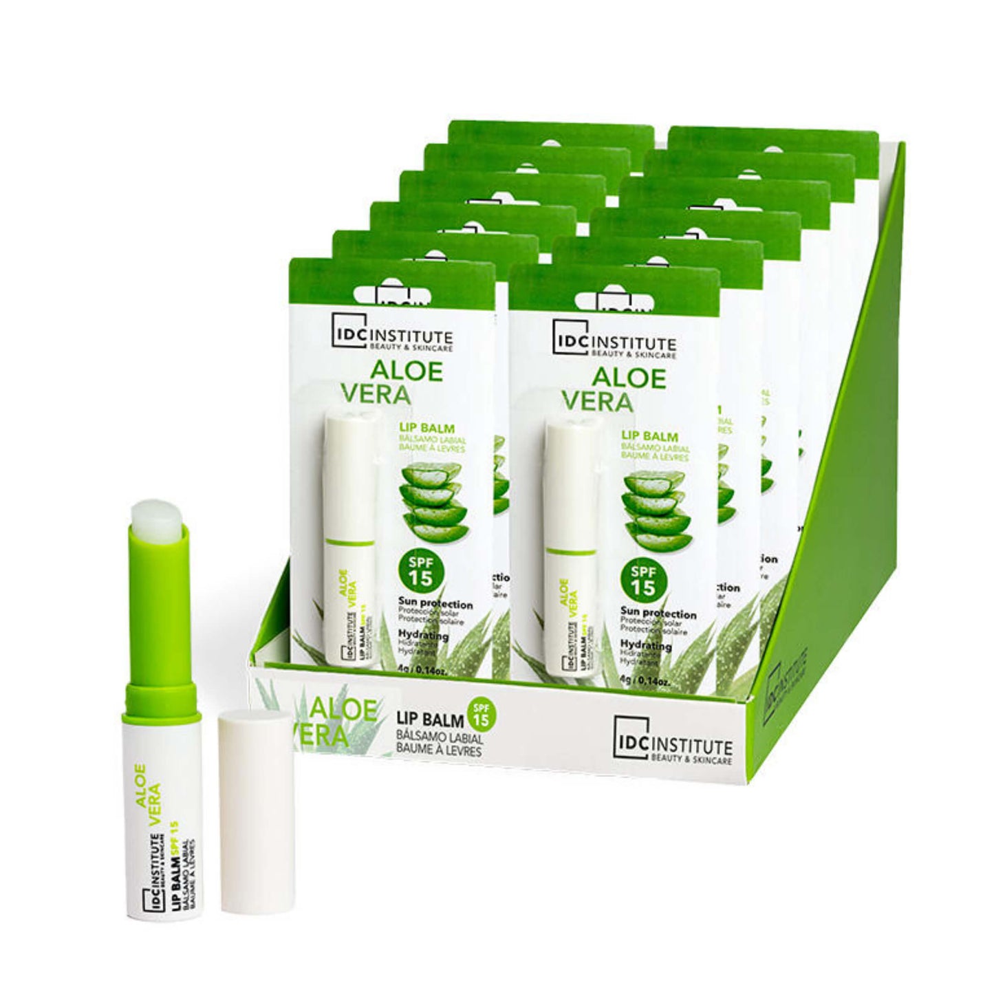 IDC Institute Balsamo Labbra Aloe Vera SPF 15 2,4g - 92051