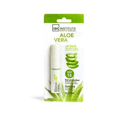 IDC Institute balsamo labbra aloe vera SPF 15 2,4g protezione UV idratante