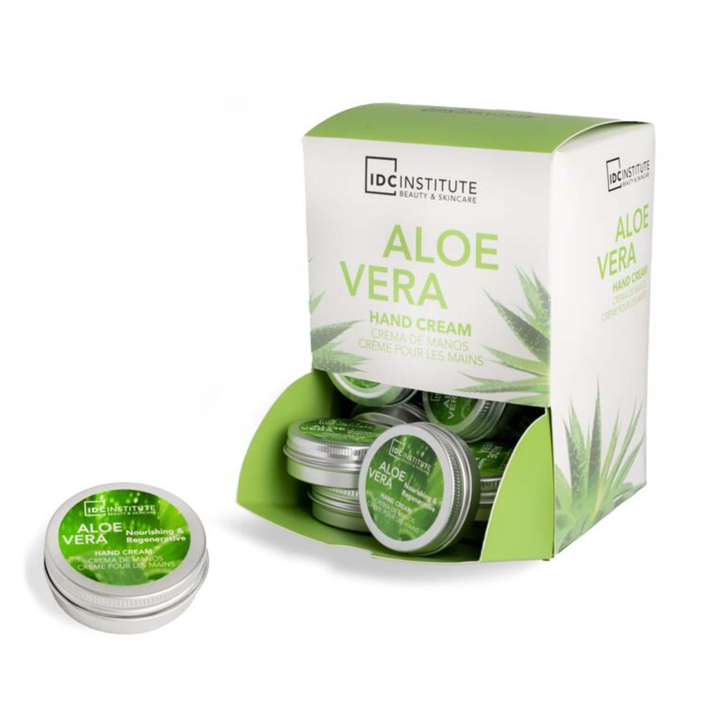 IDC INSTITUTE ALOE VERA TIN BOX CREMA MANI 25ml - 42142