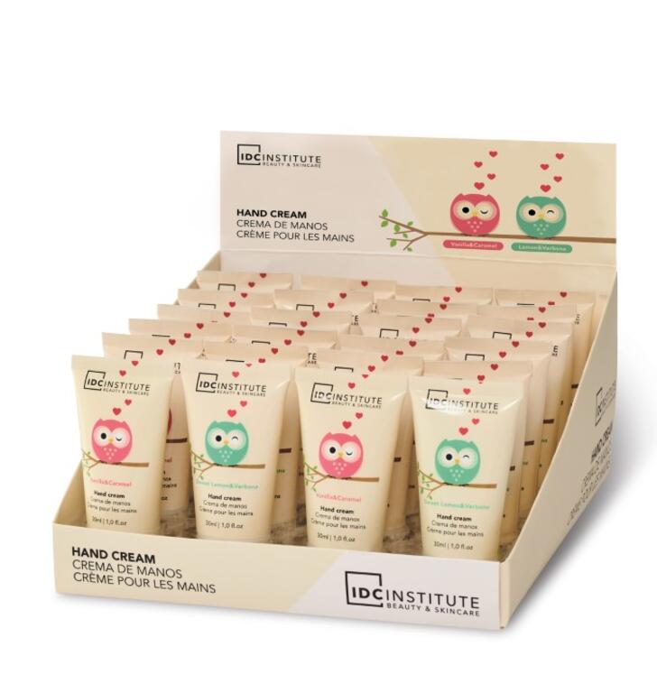 IDC INSTITUTE OWL HAND CREAM VANILLA E CARAMEL 30ml (24PZ) 46802