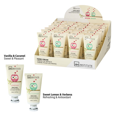 IDC INSTITUTE OWL HAND CREAM VANILLA E CARAMEL 30ml (24PZ) 46802