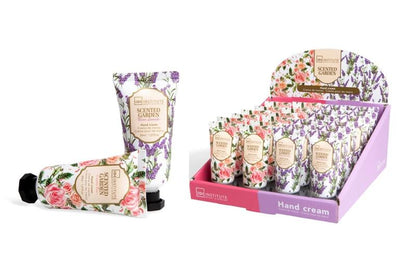 IDC Institute Espositore Crema Mani Scented Garden Rosa e Lavanda 30ml (24PZ) 88045