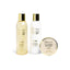 IDC INSTITUTE BATH GOLD SET 3 PEZZI MINI HEEL - 12119