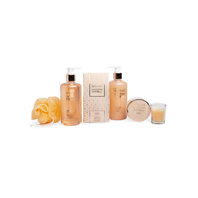 IDC INSTITUTE SCENTED BATH BRONZE 6 PEZZI BASKET - 12139
