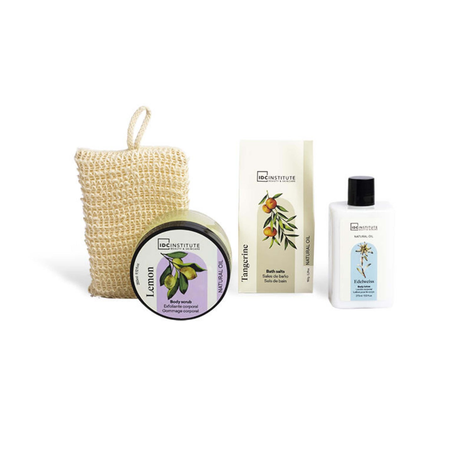 IDC INSTITUTE NATURAL OIL BOX SET 4 PEZZI - 44073