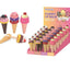Martinelia World Yummy Lip Gloss forma gelato 3.5g display 24 pezzi colorati