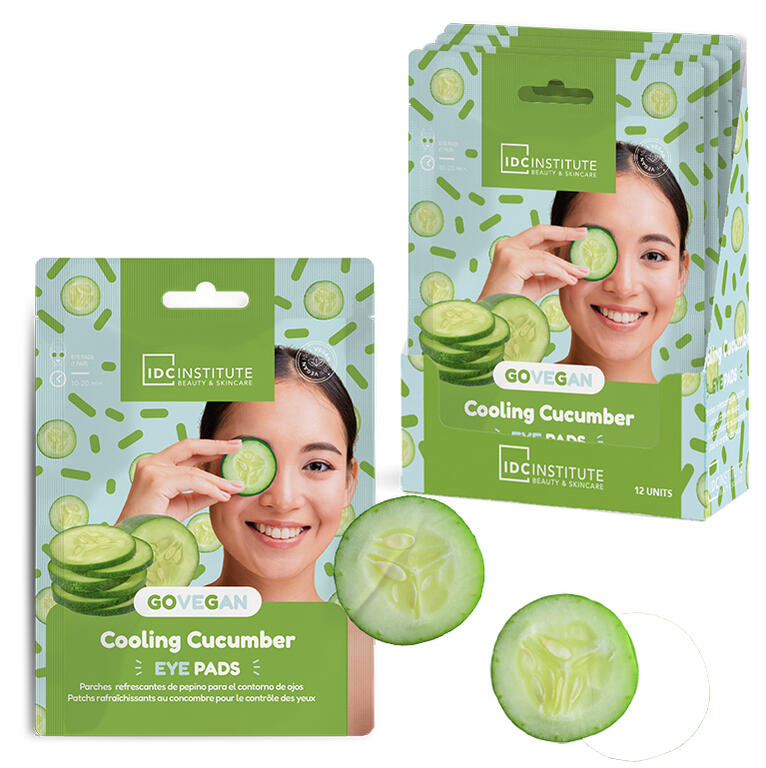 IDC Institute Cooling Cucumber Eye Pads Patch Contorno Occhi al Cetriolo Effetto Rinfrescante e Decongestionante - 11138