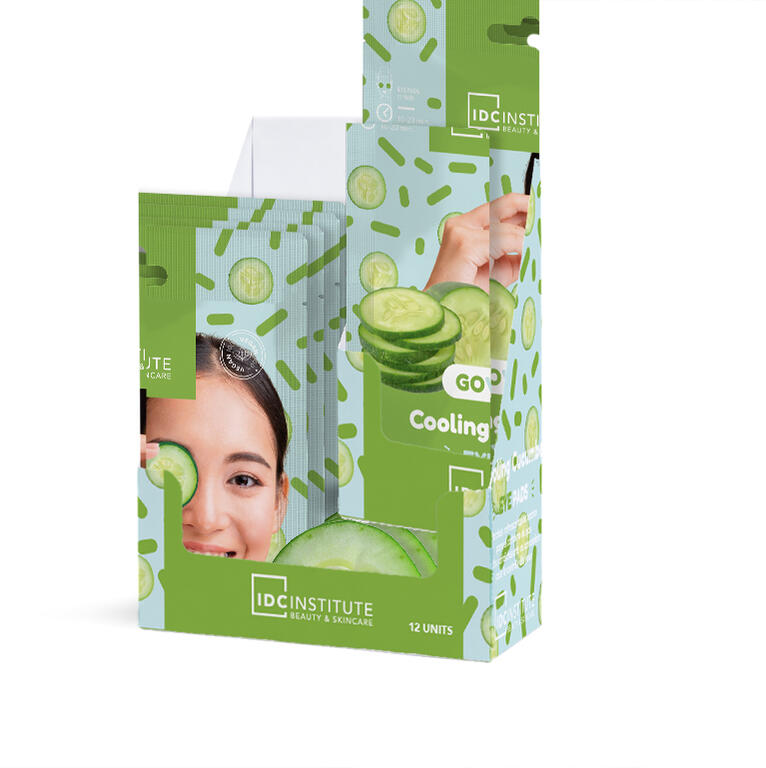 IDC Institute Cooling Cucumber Eye Pads Patch Contorno Occhi al Cetriolo Effetto Rinfrescante e Decongestionante - 11138