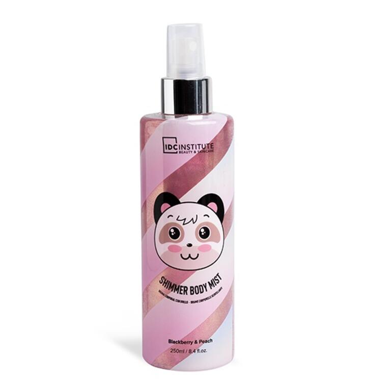 IDC Institute Cute Animals Shimmer Body Mist Panda 250ml spray shimmer brillante