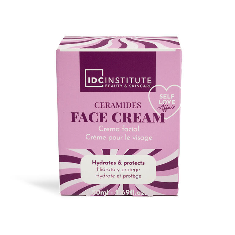 IDC Institute Crema Viso Idratante Protettiva Effetto Riparatore alle Ceramidi 50ml - 12213