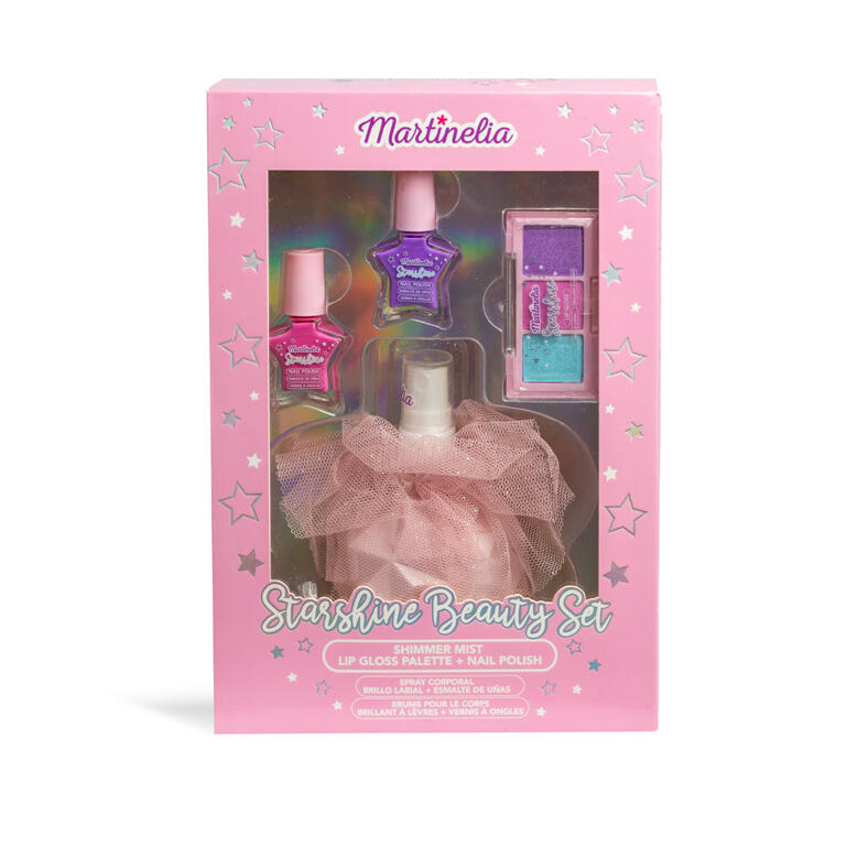 Martinelia Starshine Beauty Set 12277 spray corpo smalti lucidalabbra bambini
