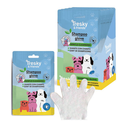 Tresky & Friends Shampoo Guanto Tè Verde Animali Tutto in 1 - 42175