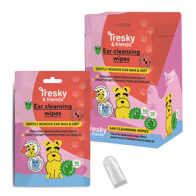 Tresky & Friends Salviette Detergenti Orecchie Animali (10PZ) - 42176