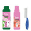 Tresky & Friends Gift Set 3 Pezzi per Cani - Shampoo al Tè Verde 200 ml, Spray Profumato Peach Blossom 120 ml e Pettine Districante - shop_name