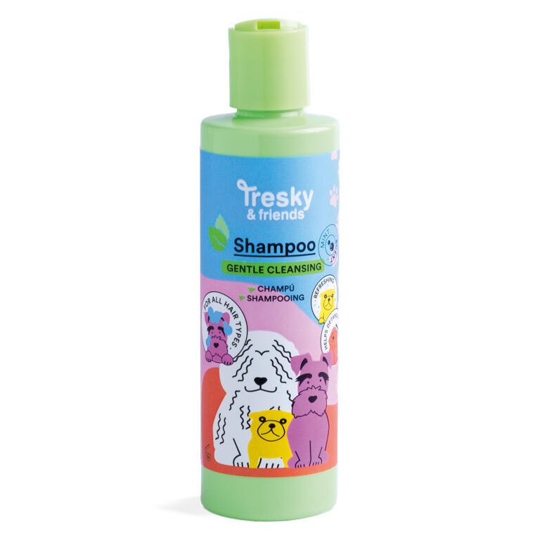 Tresky & Friends shampoo cani 200 ml retro etichetta