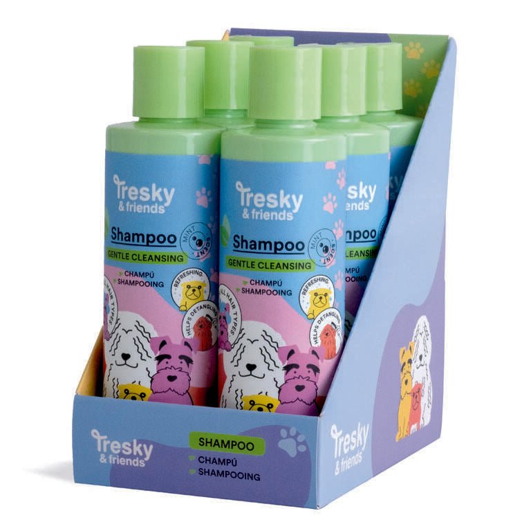 Tresky & Friends shampoo cani 200 ml dettaglio tappo