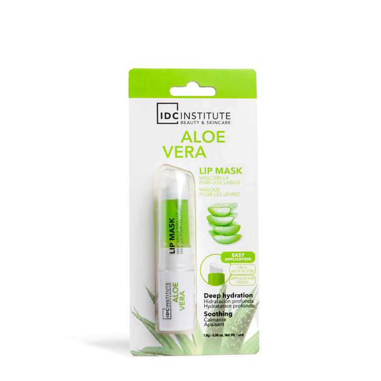 IDC Institute Aloe Vera Lip Mask - Maschera Labbra Idratante e Lenitiva con Aloe