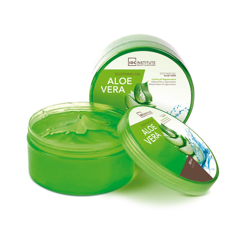 IDC Institute Aloe Vera Soothing Gel 300 ml Gel Corpo Lenitivo Rinfrescante e Rigenerante
