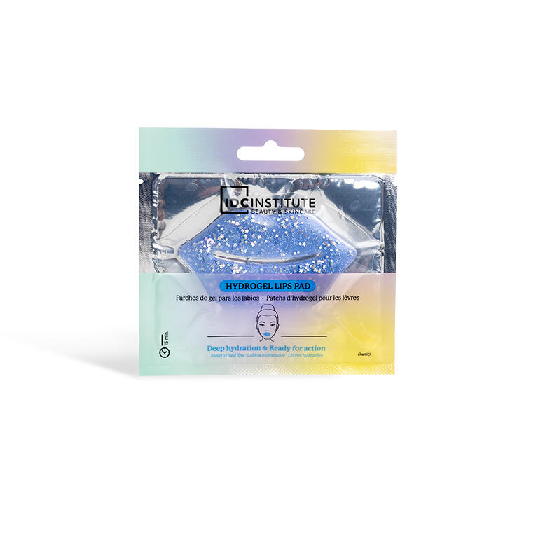 IDC Institute Glitter Hydrogel Lips Pad Blue 6 gr - 56151