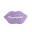 IDC Institute Glitter Hydrogel Lips Pad Purple 6 gr - 56152