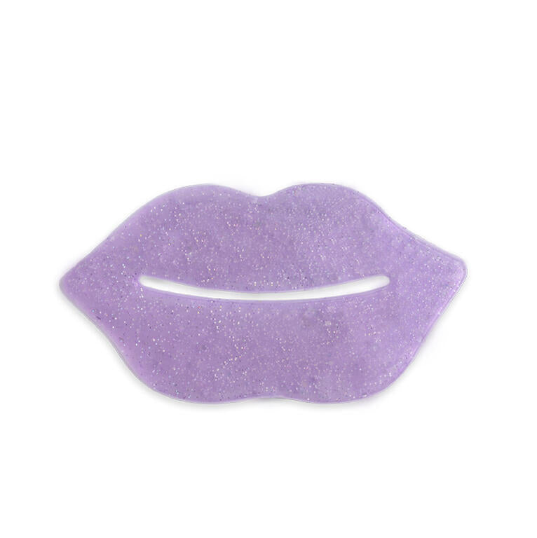 IDC Institute Glitter Hydrogel Lips Pad Purple 6 gr - 56152