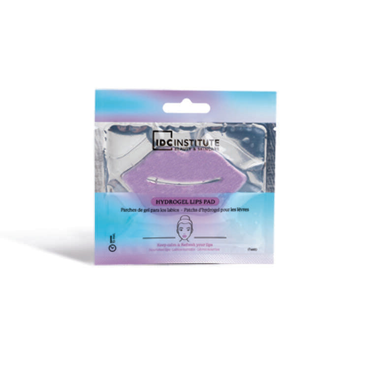 IDC Institute Glitter Hydrogel Lips Pad Purple 6 gr - 56152